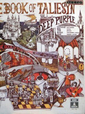 Deep Purple – The Book Of Taliesyn 	(CMT 1186)	(G+/G+)